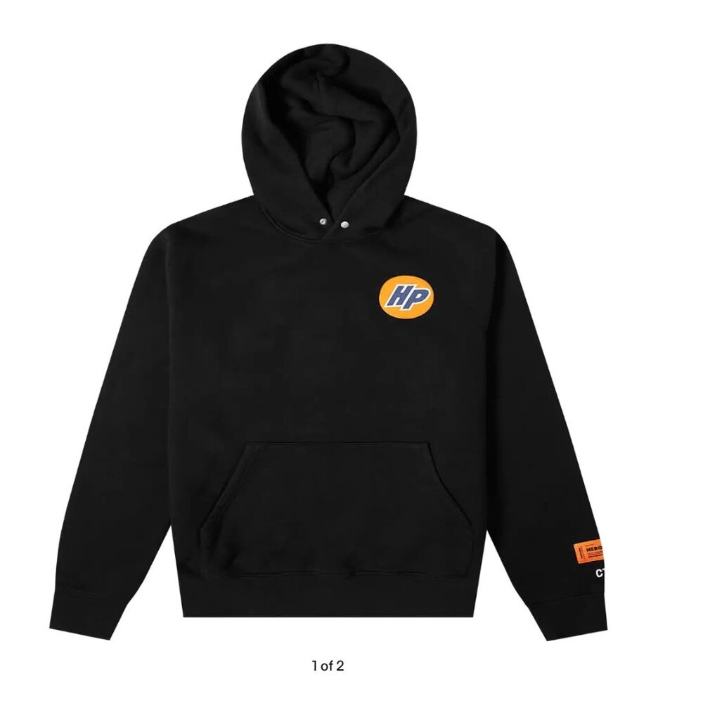 Heron Preston Black Classic Hoodie